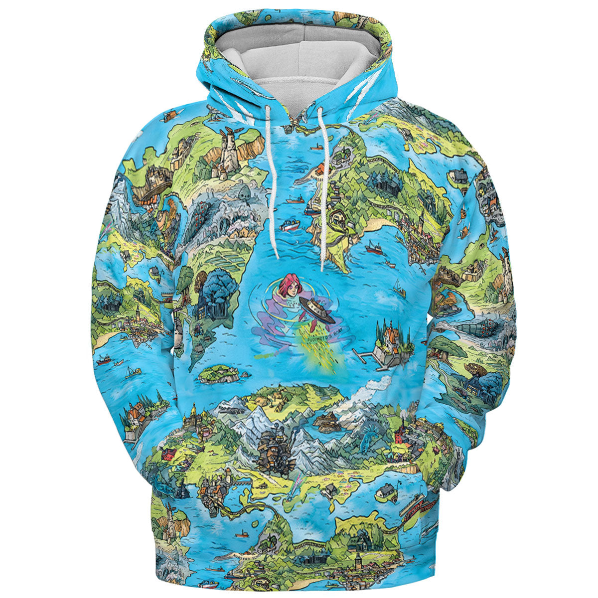 All-over Print Hoodie - D7FVDQHJ