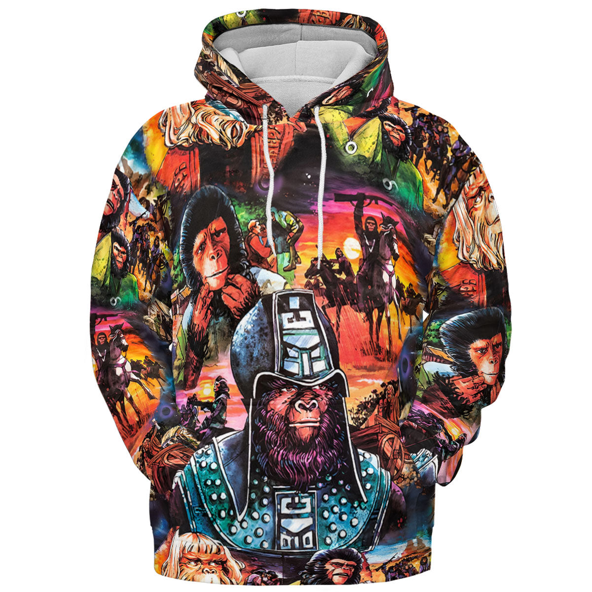 All-over Print Hoodie - 89HTFBLM