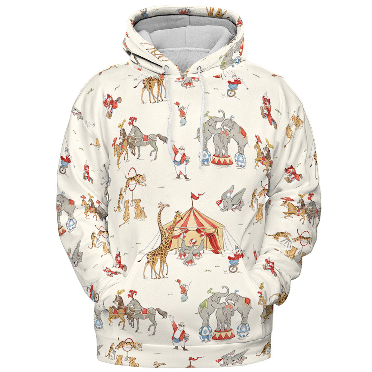 All-over Print Hoodie - KN6XQFZS