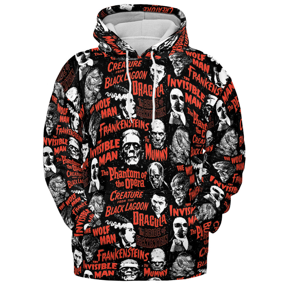 All-over Print Hoodie - HPGDJFHM