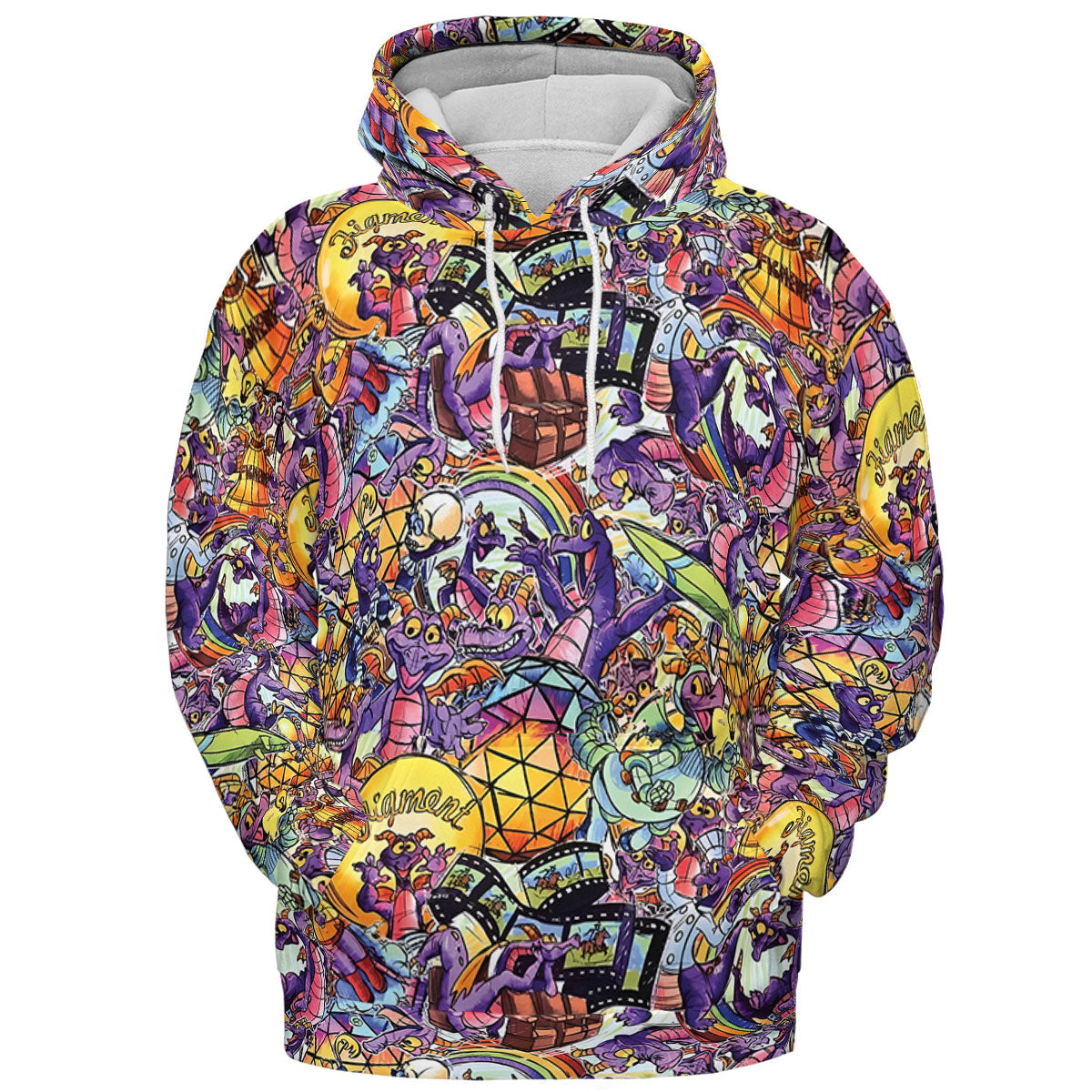 All-over Print Hoodie - 1EEWUZDZ