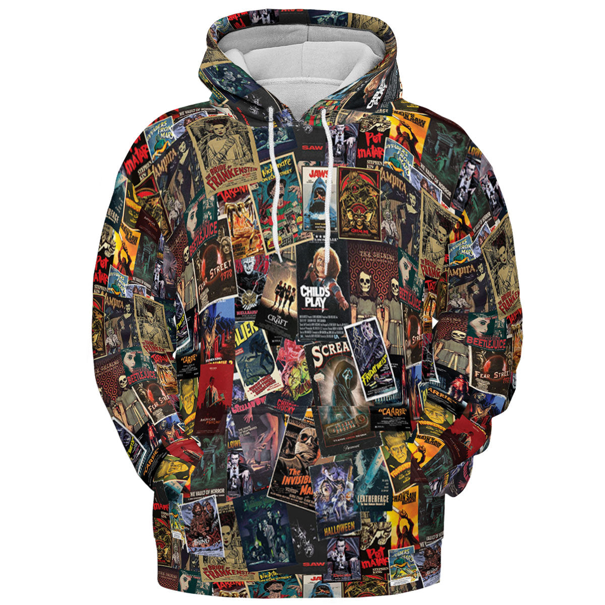 All-over Print Hoodie - 27LERHAS