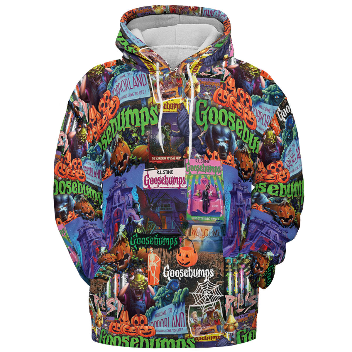 All-over Print Hoodie - QHBPU41U
