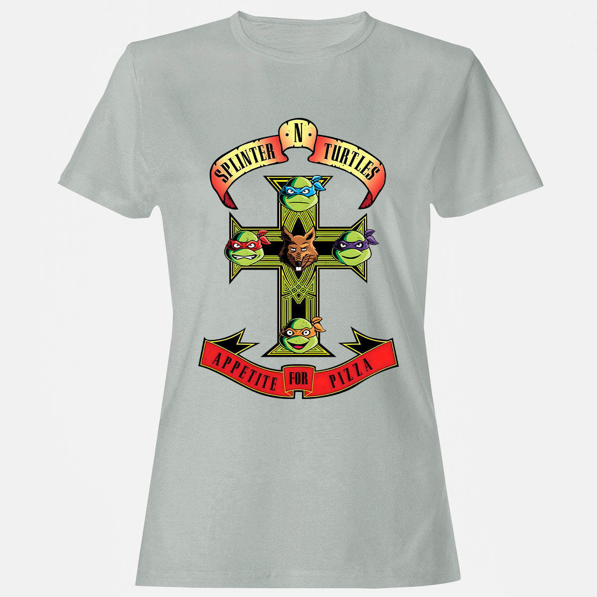 Women's T-shirt - S9M7MJ91 - Ash - 2