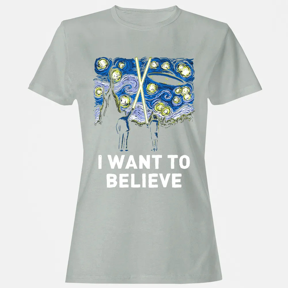 I Want To Believe Women's T-shirt