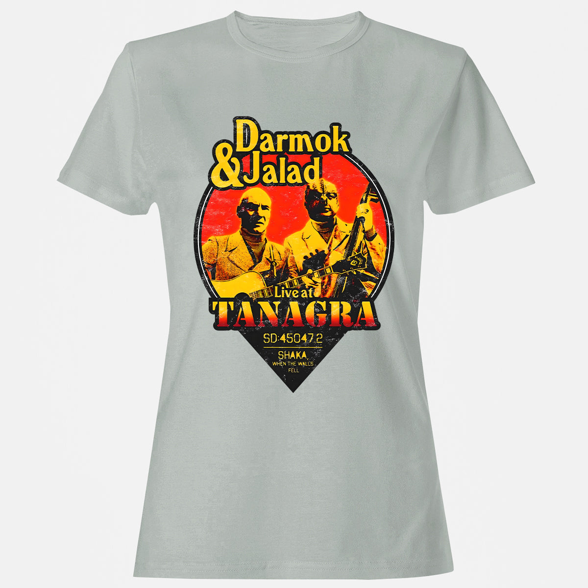 Women's T-shirt - JPG5L7NG - Ash - 2