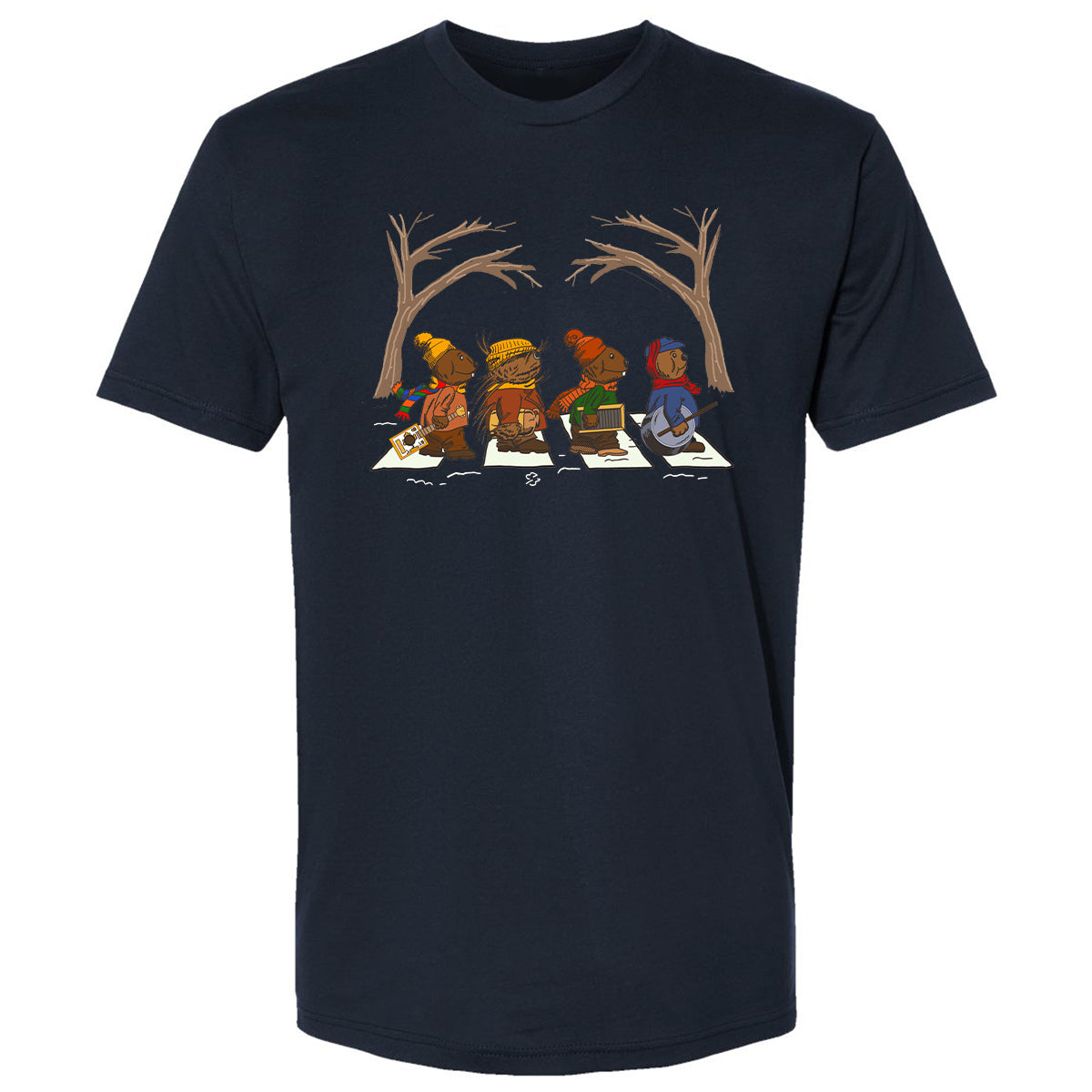 Premium Unisex T-shirt - 5F9APU1D - Midnight Navy - 2