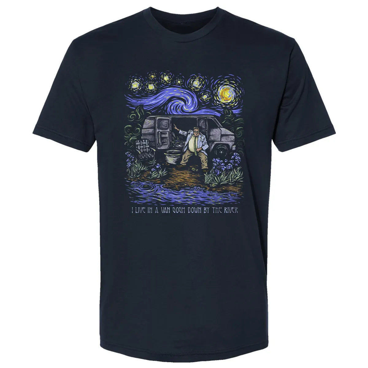 Live In A Van Gogh Premium Unisex T-shirt