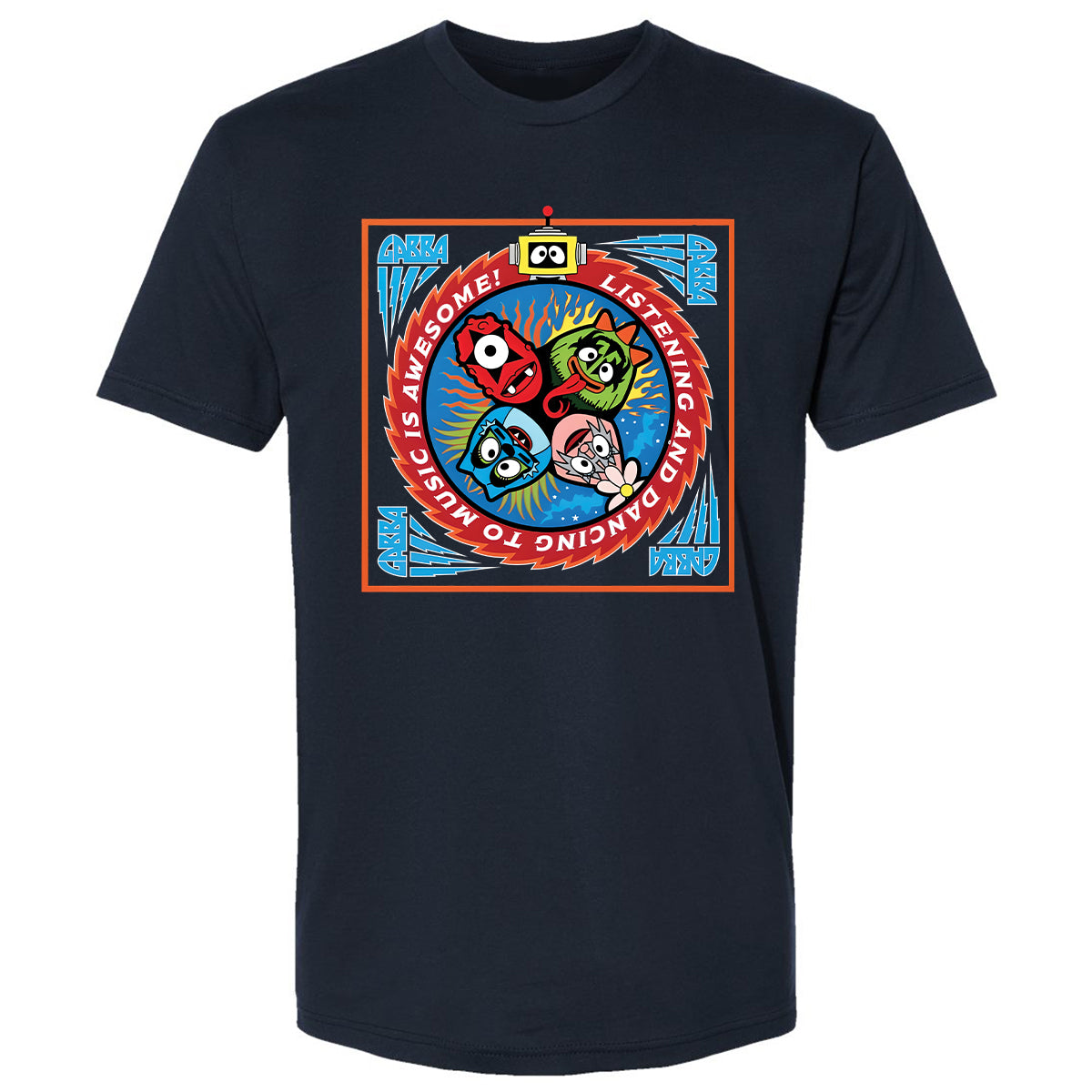 Listening and Dancing Yo Gabba Gabba! - Midnight Navy - 2