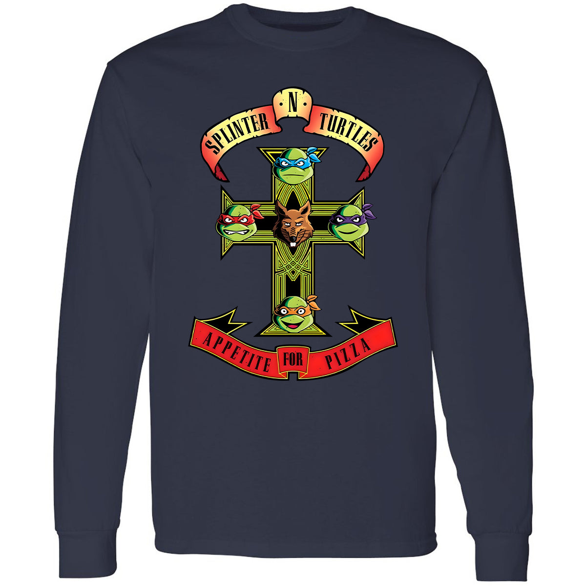 Long Sleeve T-Shirt - P5DT8JWJ - Navy - 2
