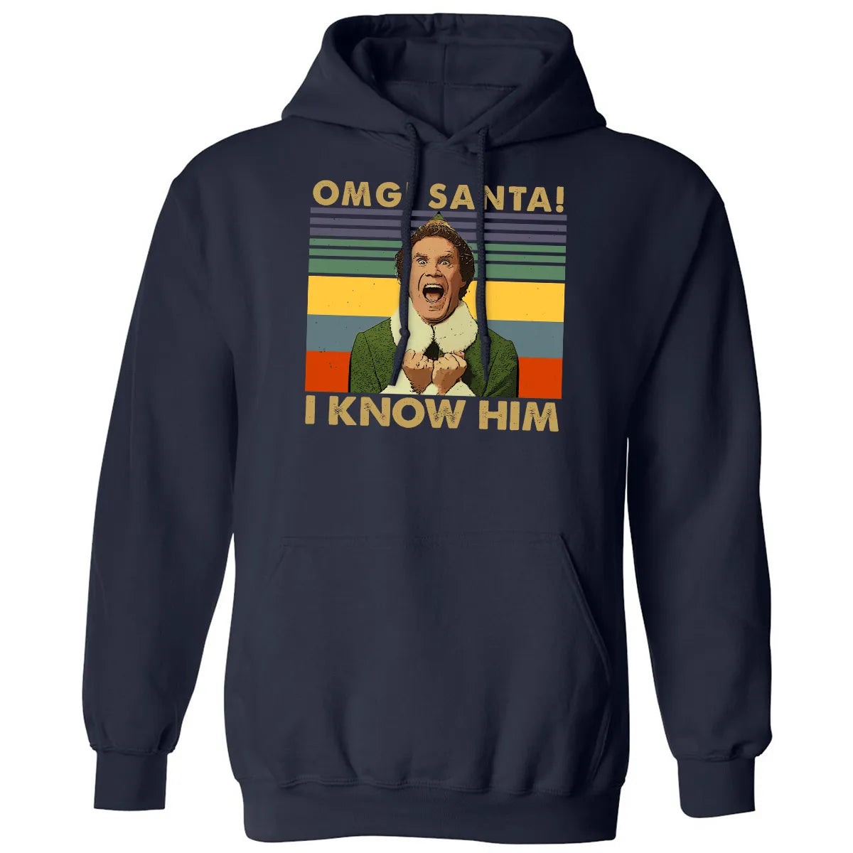 OMG Santa I Know Him Classic Unisex Hoodie