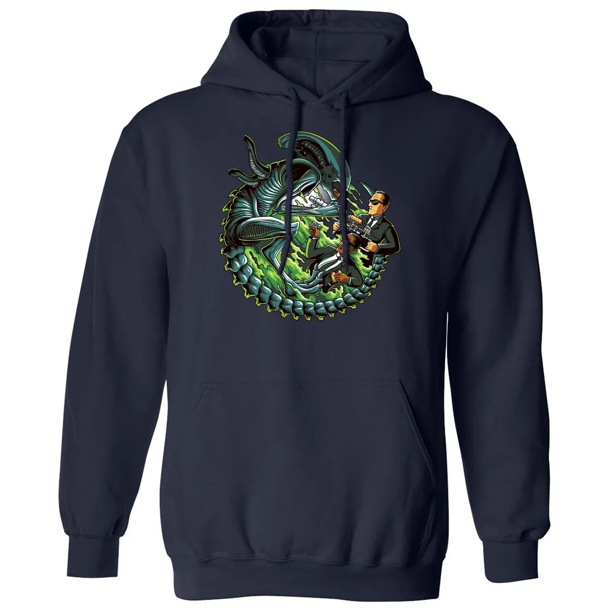 Men vs Alien Classic Unisex Hoodie