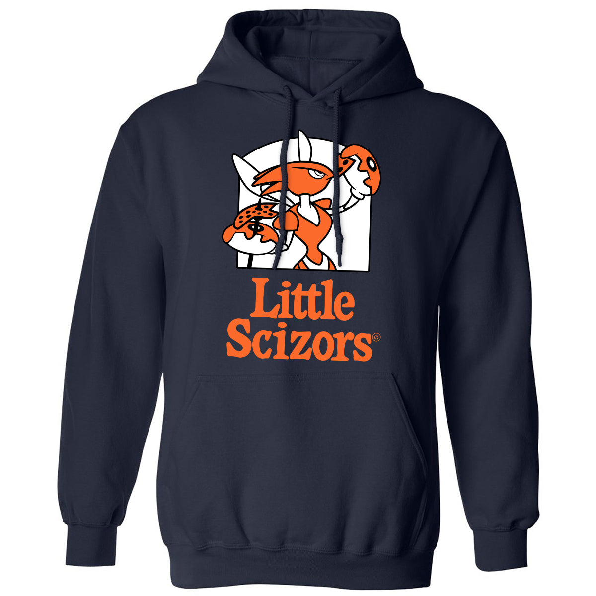 Classic Unisex Hoodie - V9T9J5BC - Navy - 2