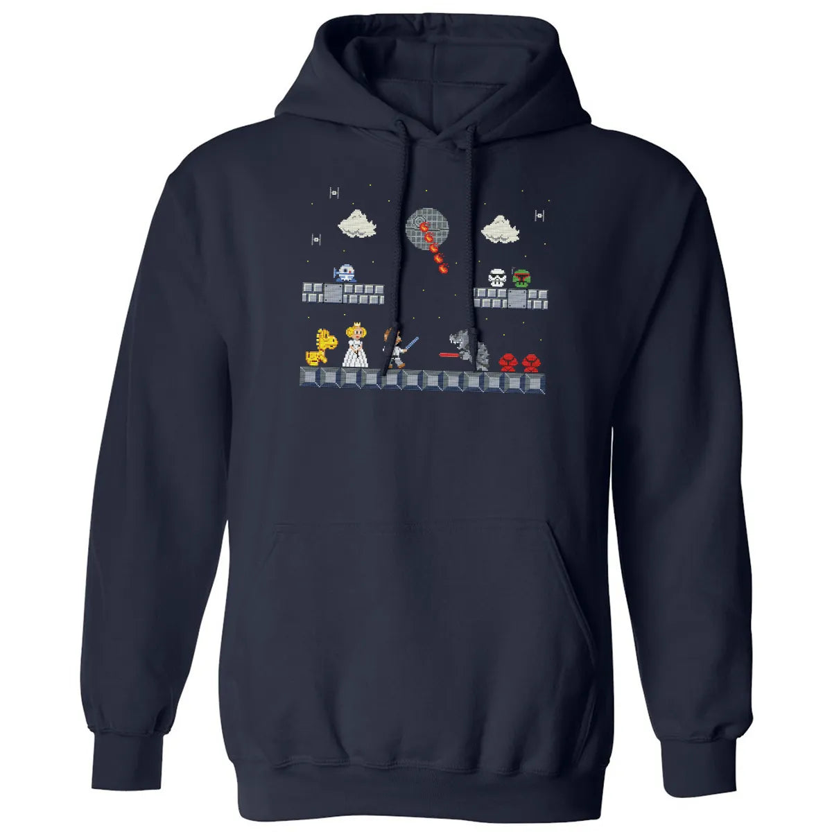 Pixel Wars Classic Unisex Hoodie