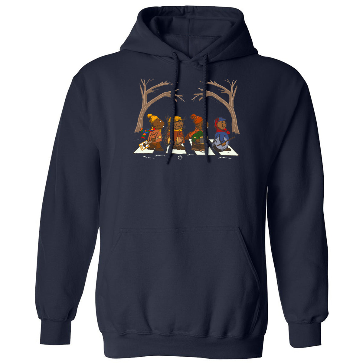 Classic Unisex Hoodie - S42DNZX9 - Navy - 2