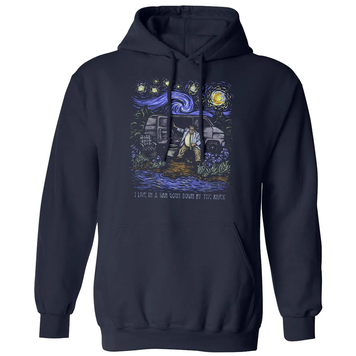 Live In A Van Gogh Classic Unisex Hoodie