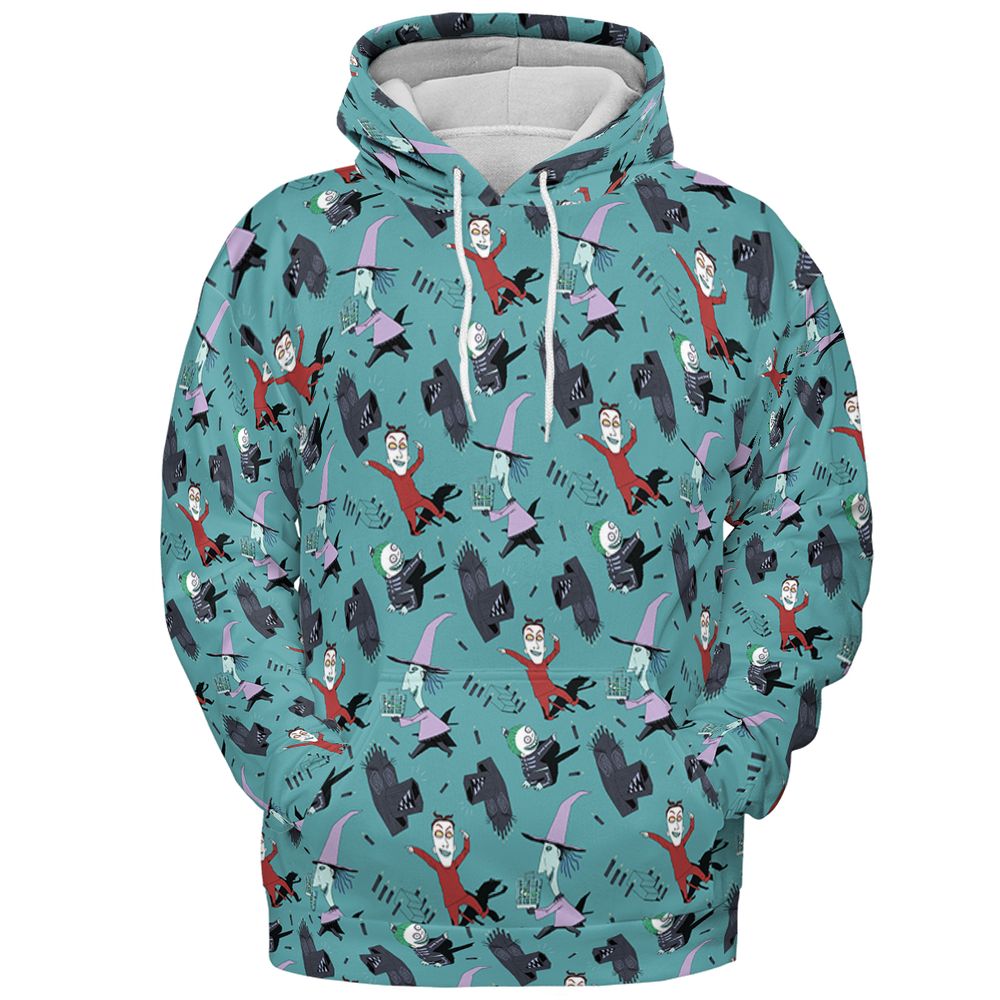All-over Print Hoodie - YMEK8AC2 - Pullover Hoodie - 2
