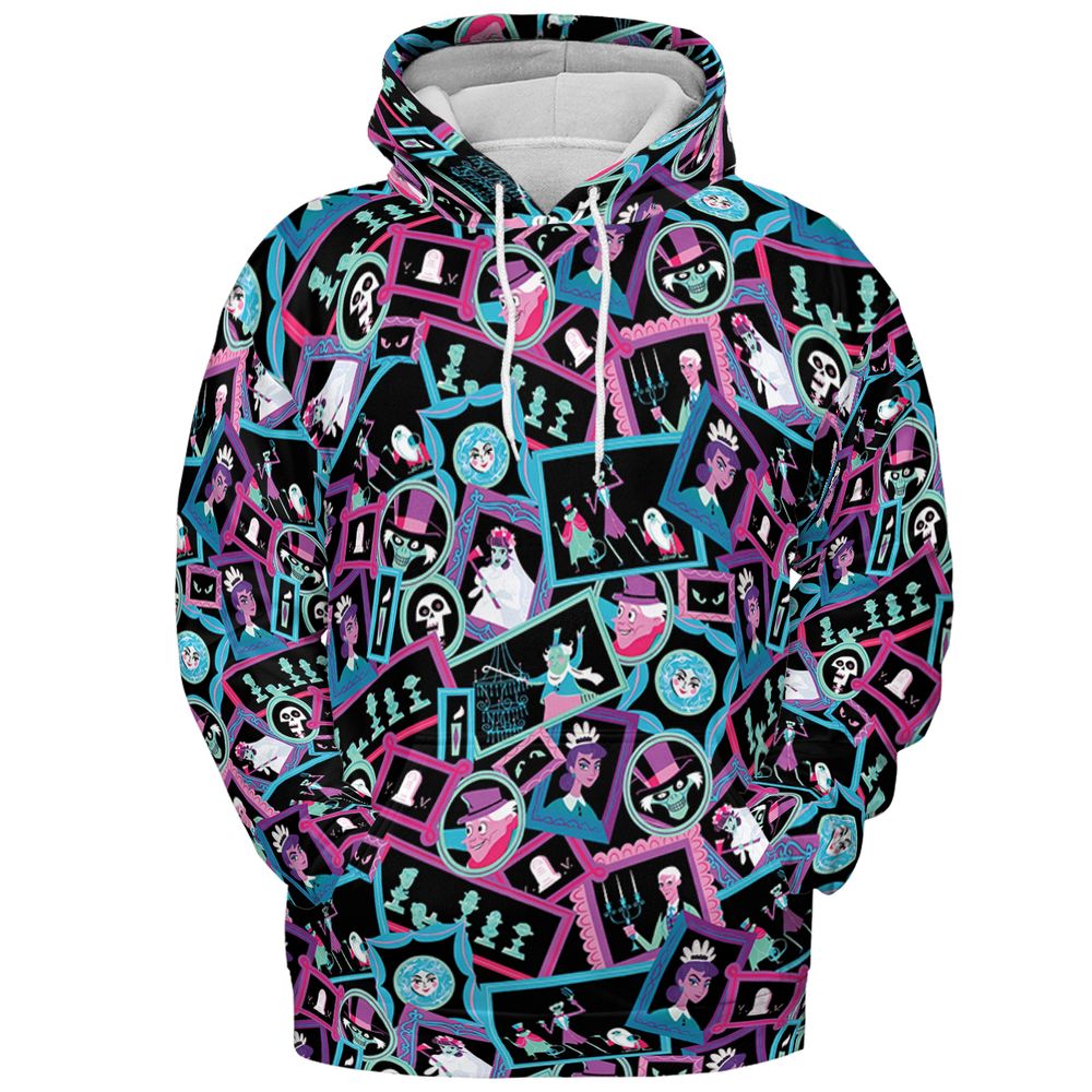 All-over Print Hoodie - KAQ42C1Y - Pullover Hoodie - 2