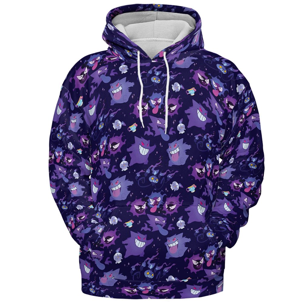 All-over Print Hoodie - JZAAFUSZ - Pullover Hoodie - 2