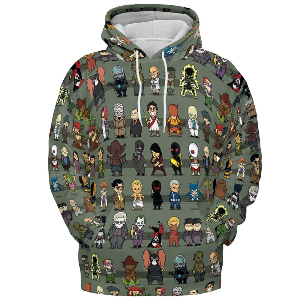 All-over Print Hoodie - 6R6A3HVJ - Pullover Hoodie - 2