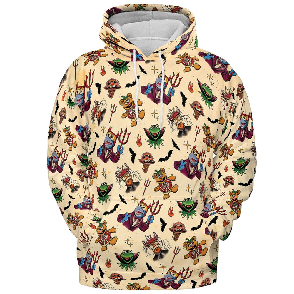 All-over Print Hoodie - SZFCM8SC - Pullover Hoodie - 2