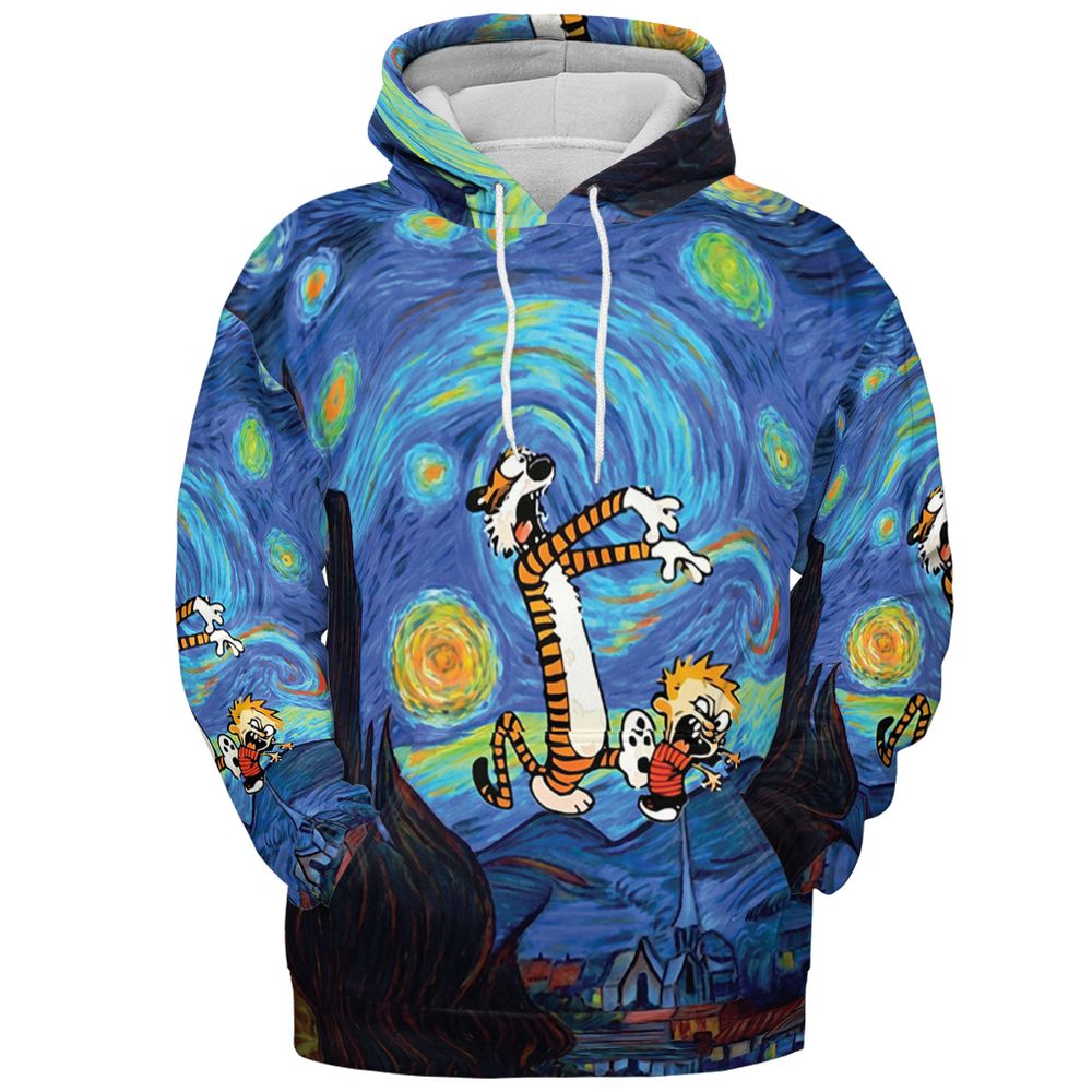 All-over Print Hoodie - ZWM3TCUP - Pullover Hoodie - 2