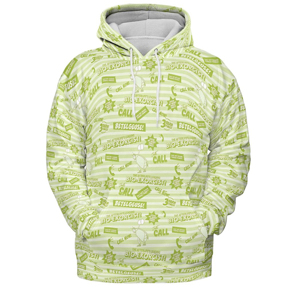 All-over Print Hoodie - E8LD8V7Y - Pullover Hoodie - 2