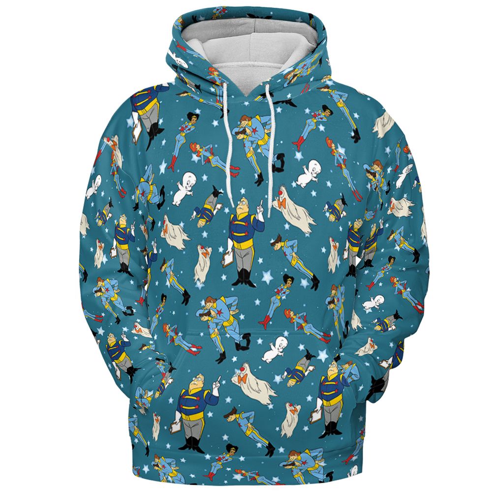 All-over Print Hoodie - A462J3RA - Pullover Hoodie - 2
