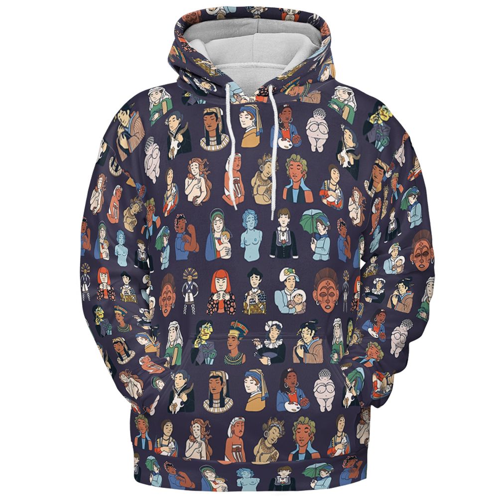 Women of Art History - Pullover Hoodie - 2