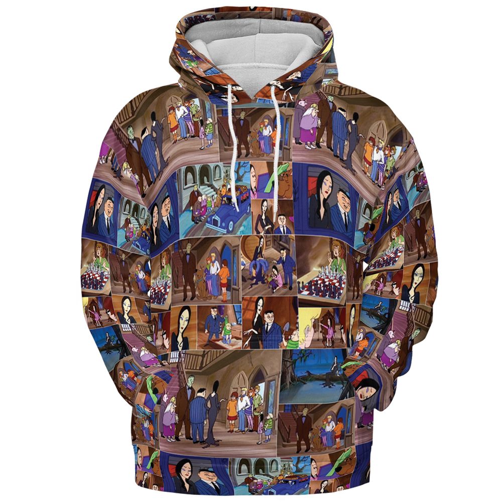 All-over Print Hoodie - 4RM2EDU6 - Pullover Hoodie - 2