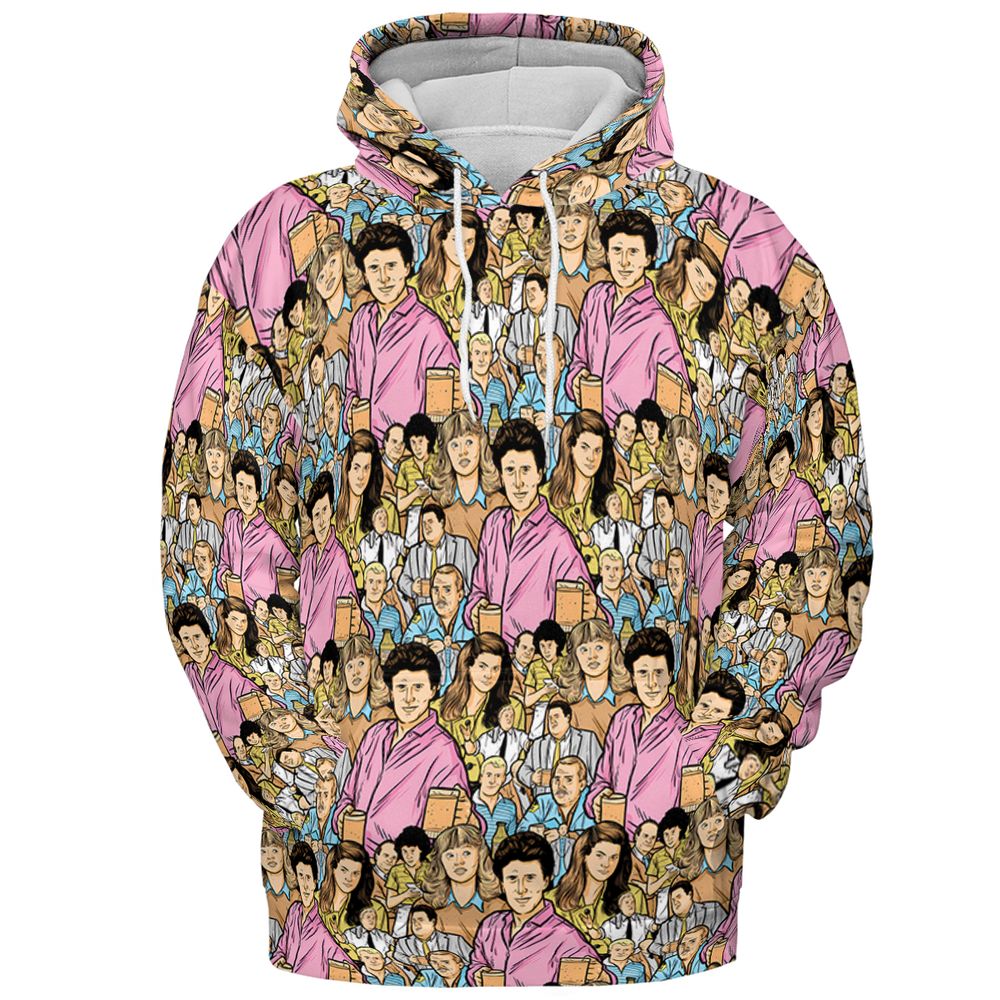 All-over Print Hoodie - C4JPNNK5 - Pullover Hoodie - 2