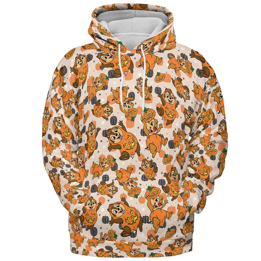 All-over Print Hoodie - JQWR5GM6 - Pullover Hoodie - 2