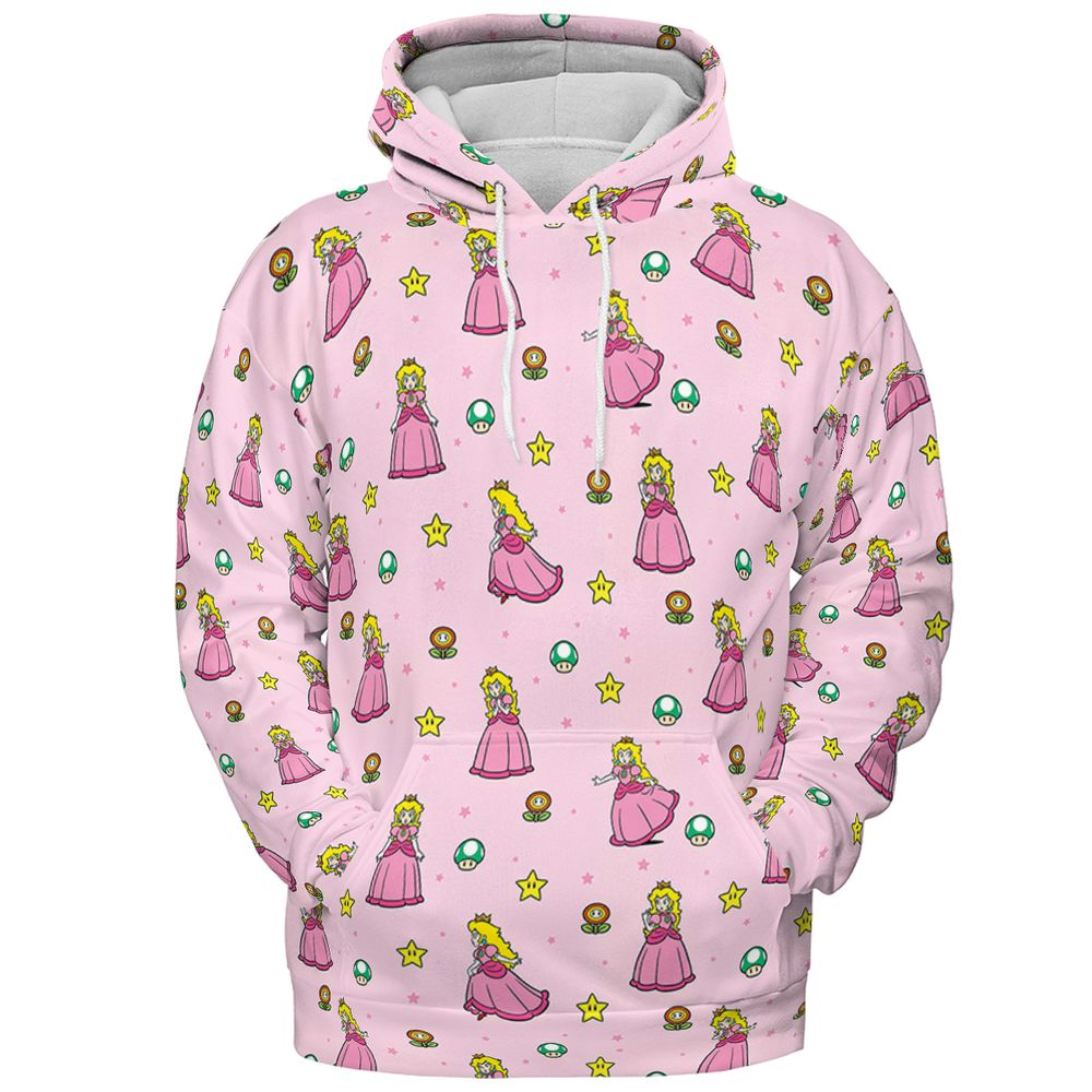 Super Mario Princess - Pullover Hoodie - 2