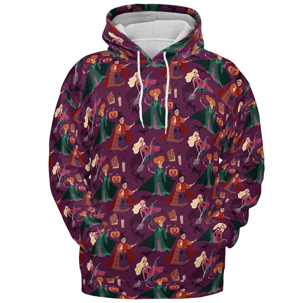 All-over Print Hoodie - 17HK7P2N - Pullover Hoodie - 2