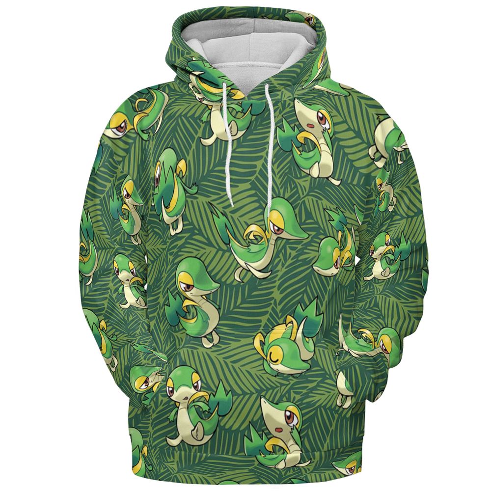 Snivy - Pullover Hoodie - 2
