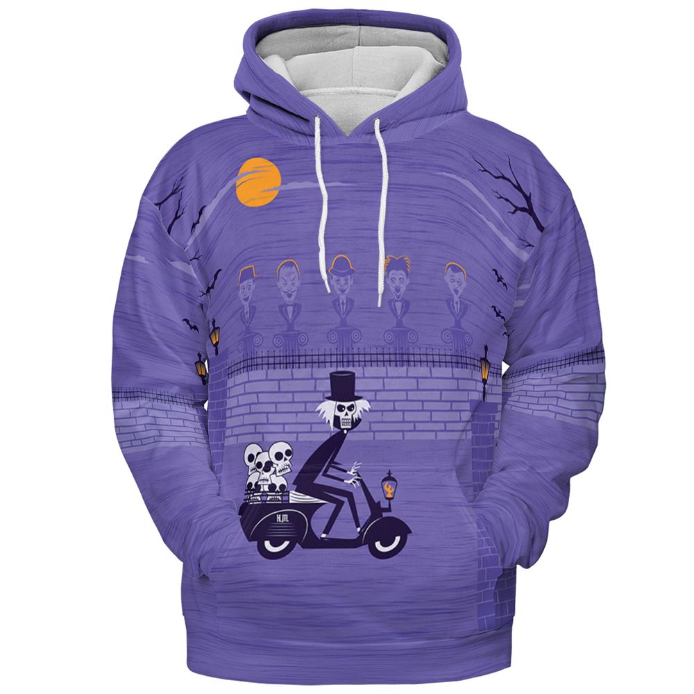 All-over Print Hoodie - WQ9Y4PEW - Pullover Hoodie - 2
