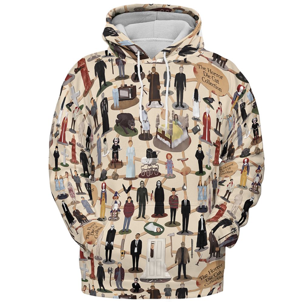 All-over Print Hoodie - GUDLR8JV - Pullover Hoodie - 2