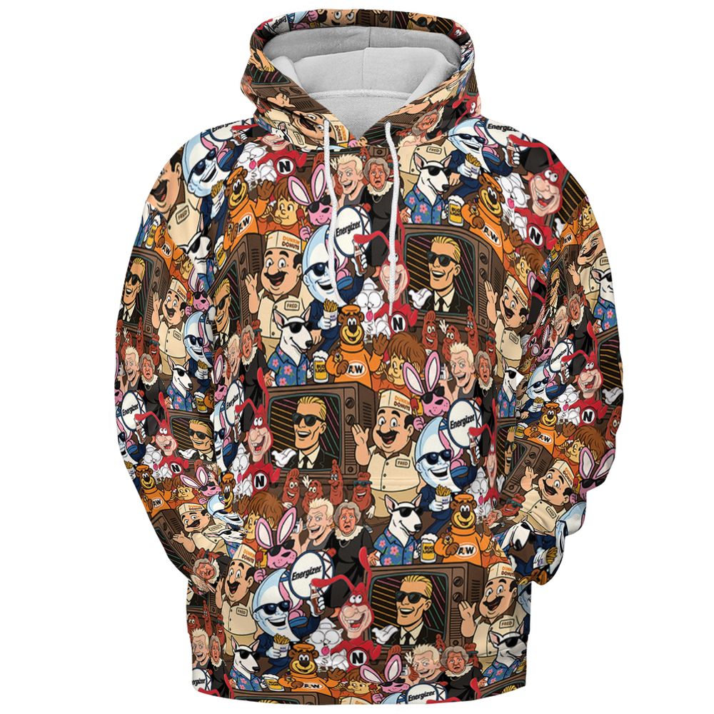 Icons of the 80s - Pullover Hoodie - 2