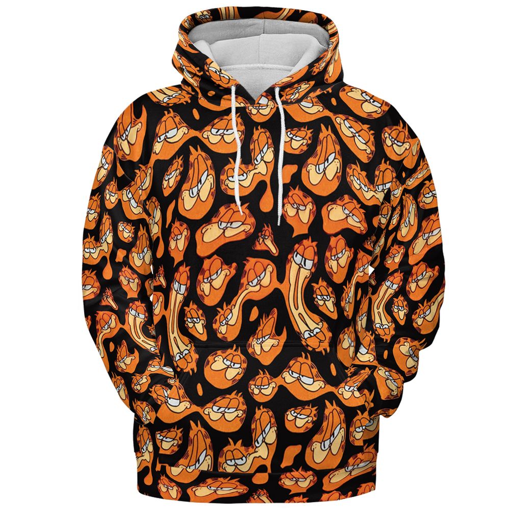 All-over Print Hoodie - Y6SM3XBH - Pullover Hoodie - 2