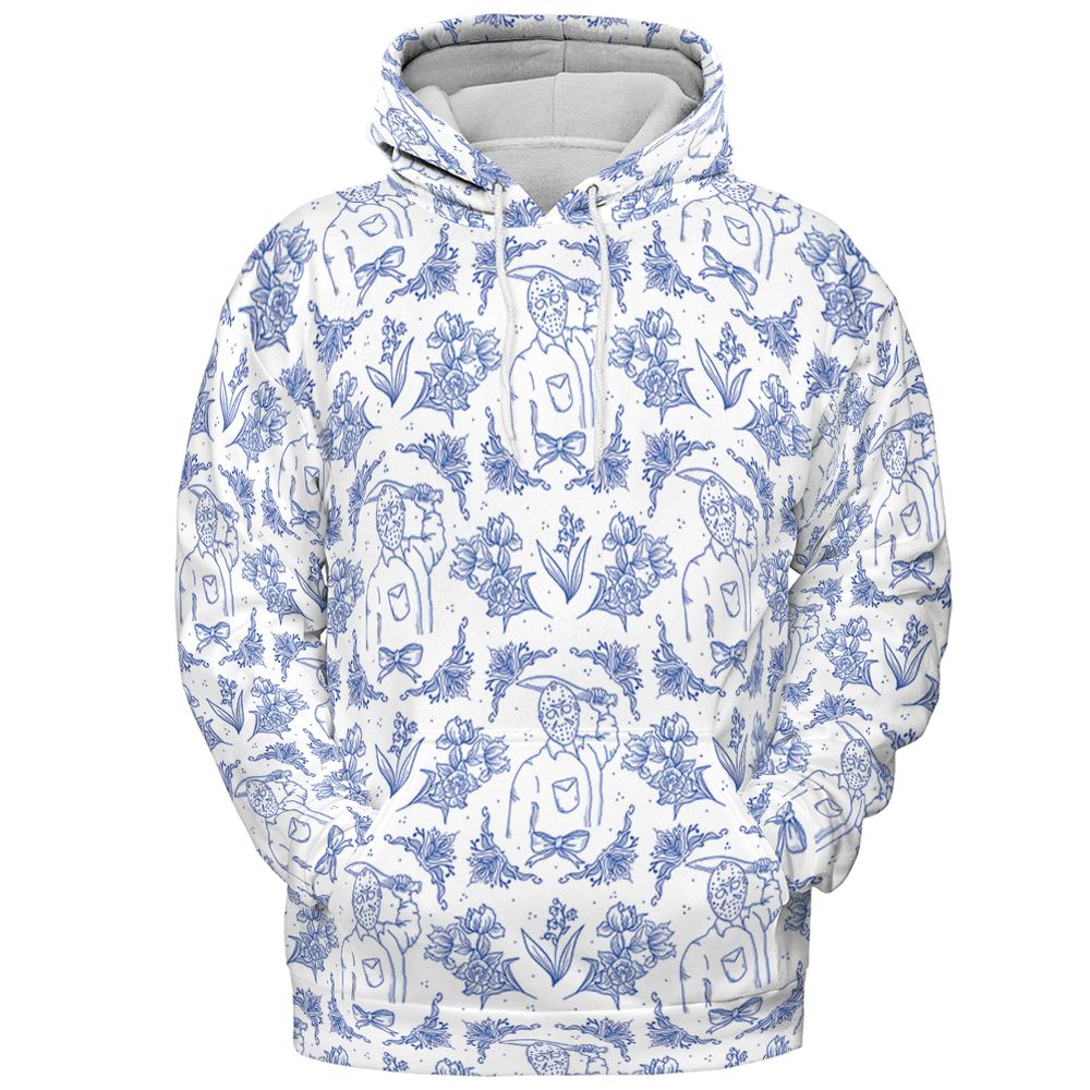 All-over Print Hoodie - URMCSDGQ - Pullover Hoodie - 2