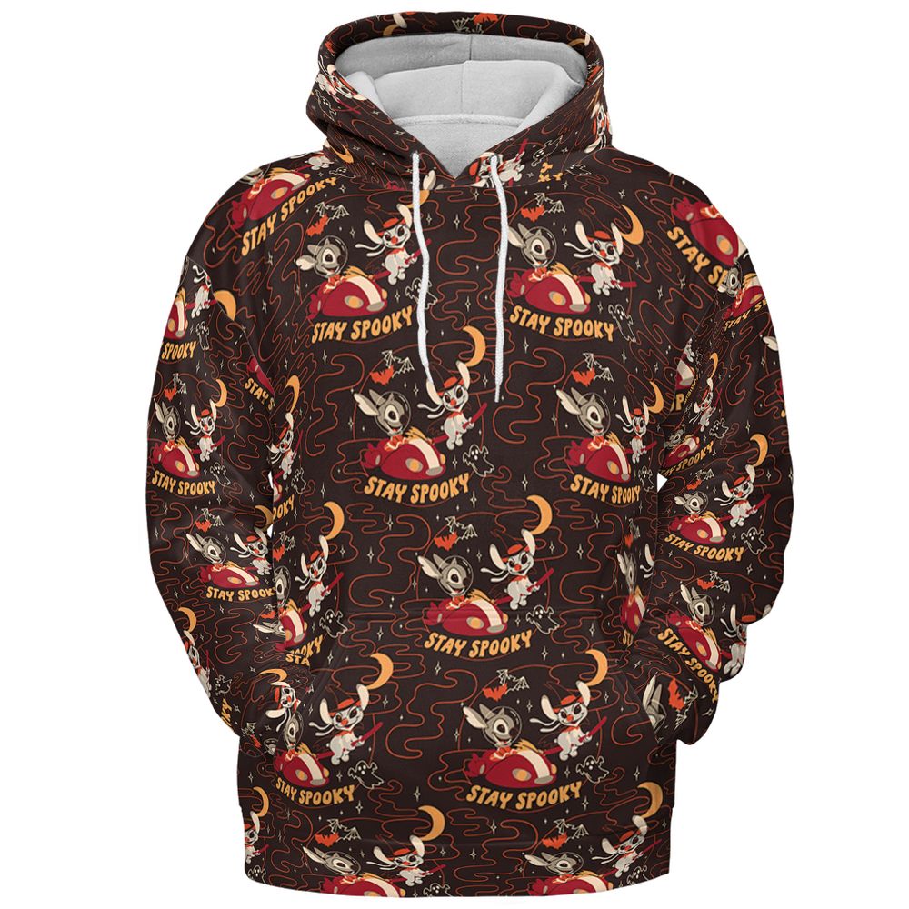 All-over Print Hoodie - U8QTZ4JW - Pullover Hoodie - 2