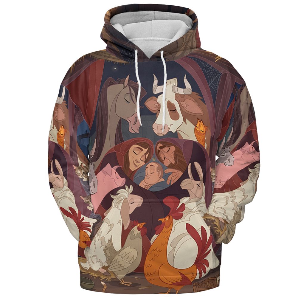 Nativity scene - Pullover Hoodie - 2
