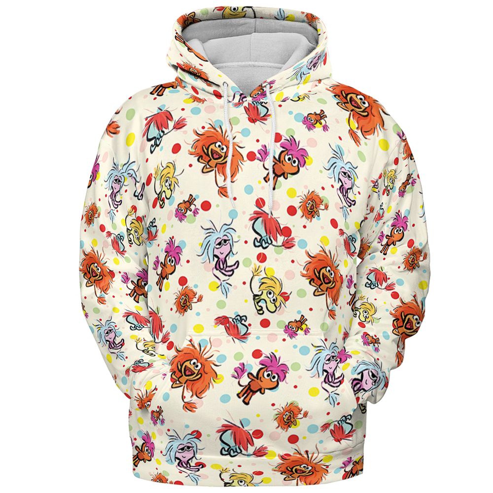 All-over Print Hoodie - EAC2DU53 - Pullover Hoodie - 2