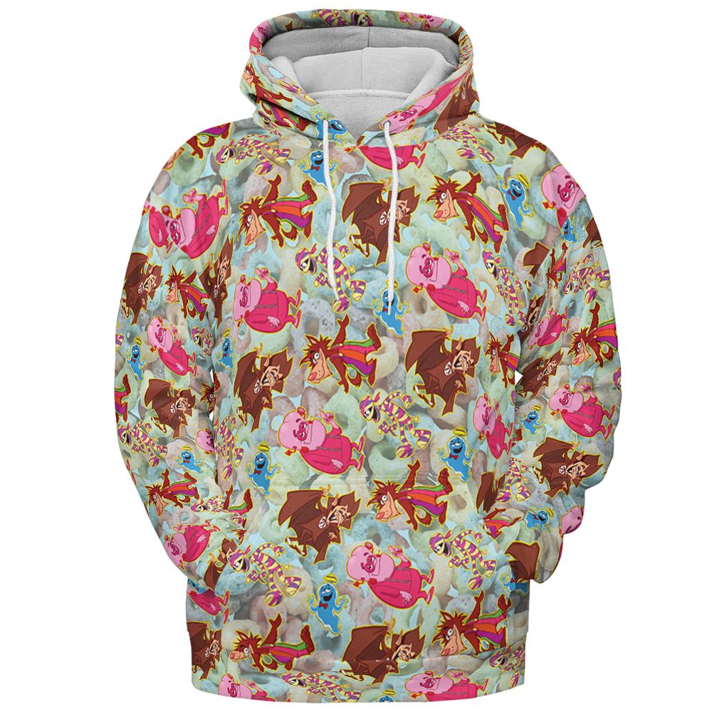 All-over Print Hoodie - 43EHBWH8 - Pullover Hoodie - 2