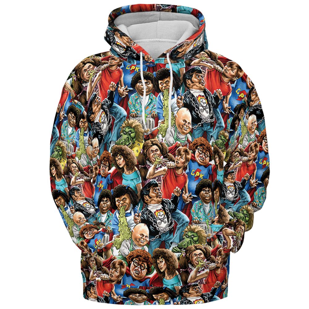 All-over Print Hoodie - Pullover Hoodie - 2