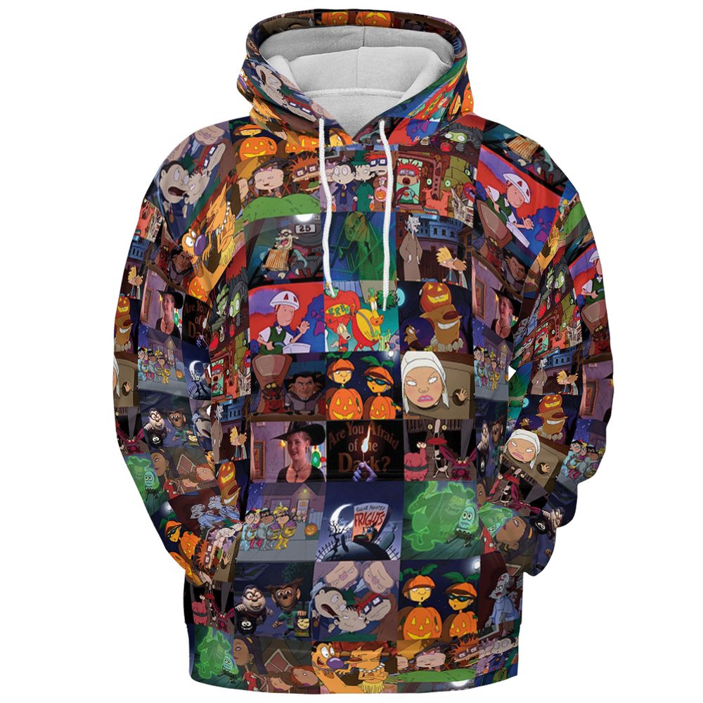 All-over Print Hoodie - 2VJNKV3K - Pullover Hoodie - 2