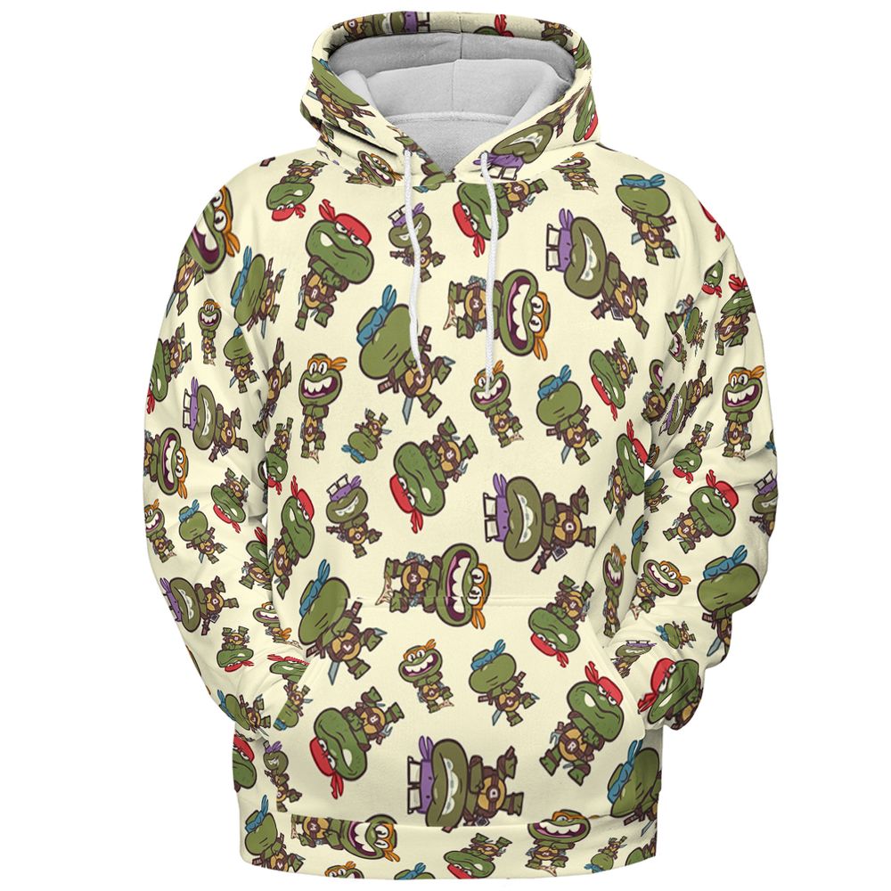 All-over Print Hoodie - 6HPXQWDM - Pullover Hoodie - 2