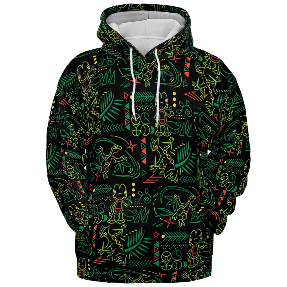 All-over Print Hoodie - DDTRB4K6 - Pullover Hoodie - 2