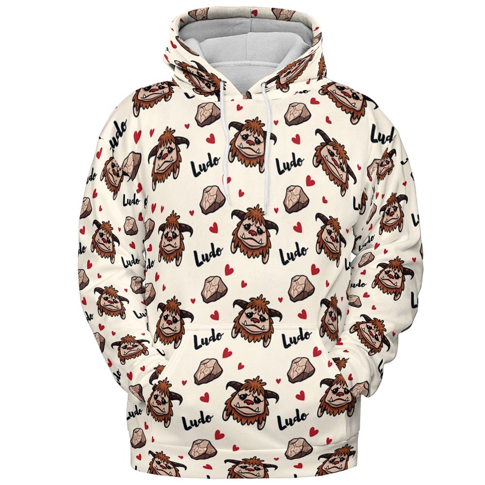All-over Print Hoodie - G1UG86MC - Pullover Hoodie - 2