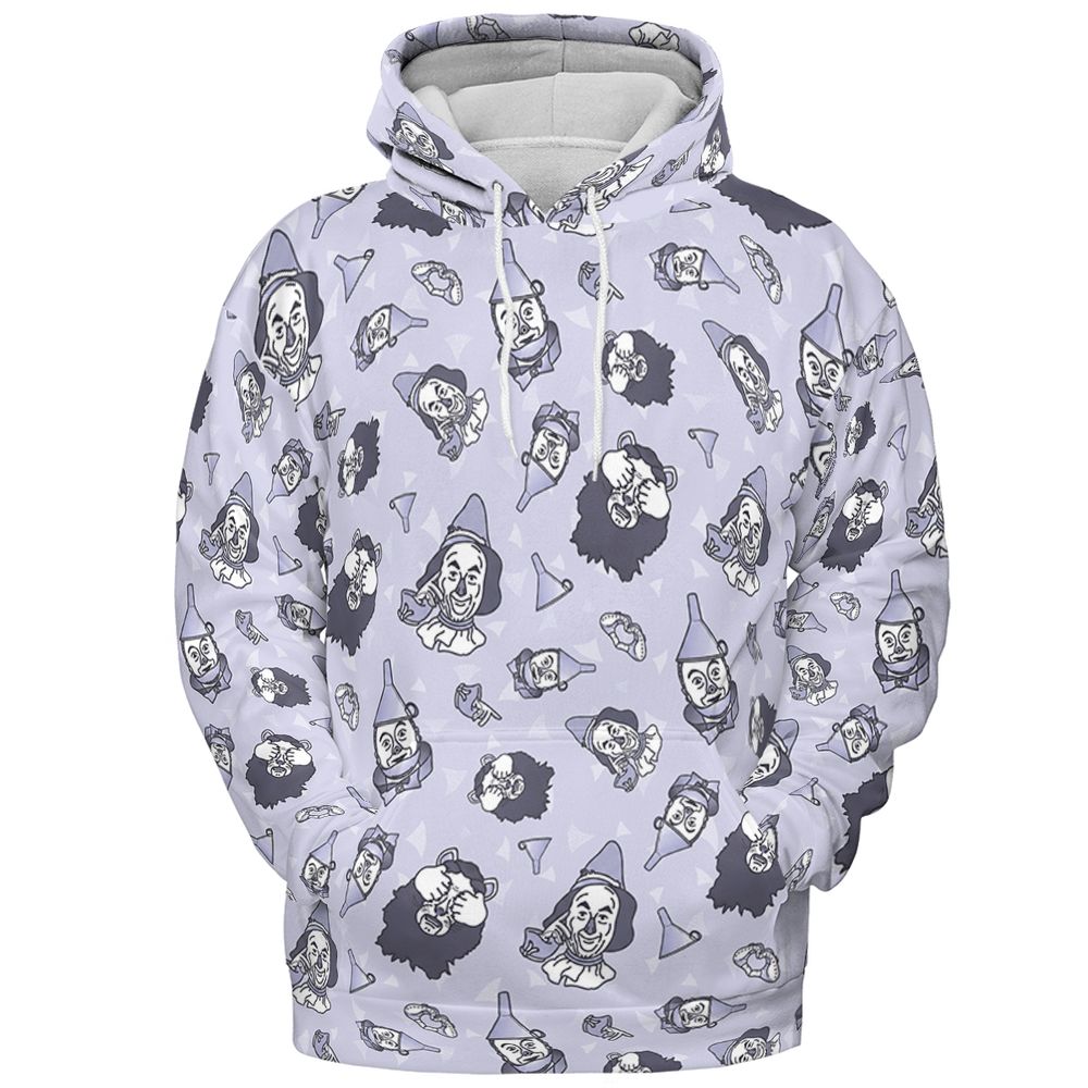 All-over Print Hoodie - UV5CQREX - Pullover Hoodie - 2